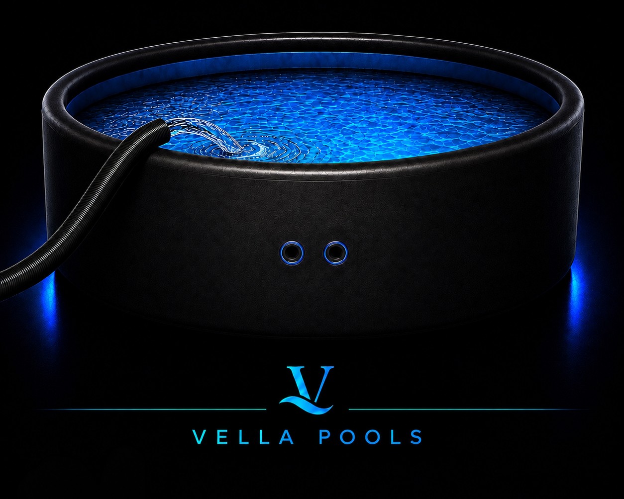 VELLA POOLS Aufstellpool mit einlaufendem Wasser (Stimmungsbild)